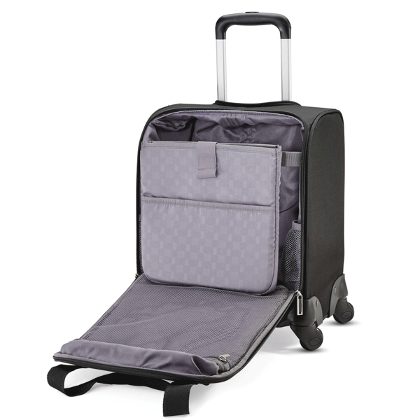 SAMSONITE SPINNER UNDERSEATER W/ USB PORT