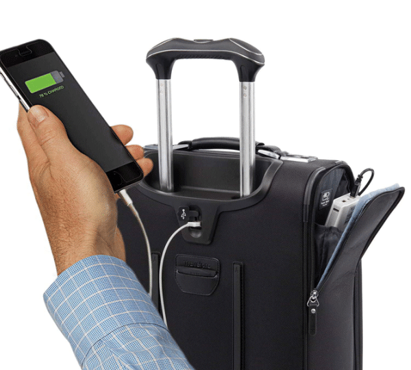 TRAVELPRO PLATINUM ELITE VALISE CABINE EXTENSIBLE 21 PO