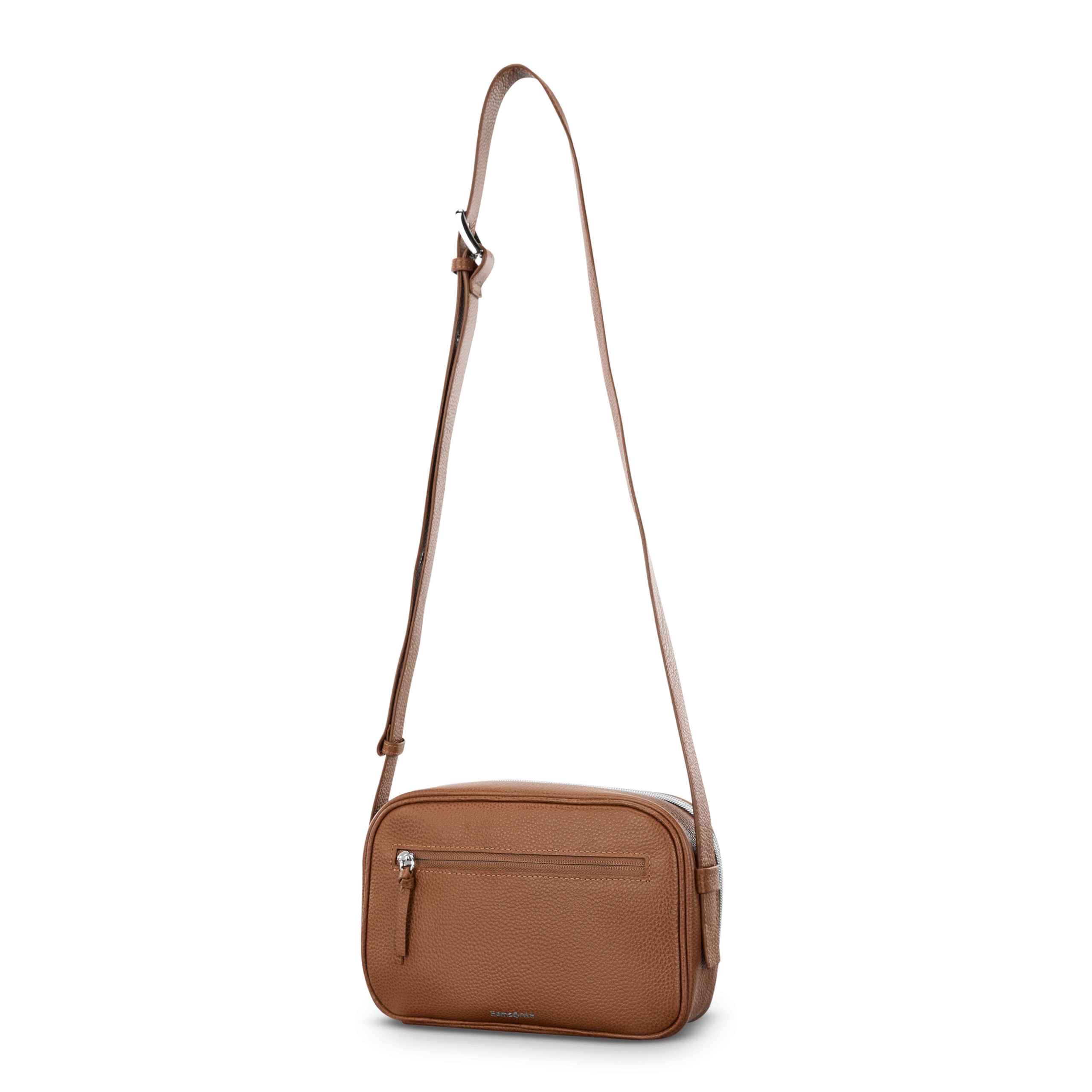 SAMSONITE MOBILE SOLUTION 2 LEATHER RFID CROSSBODY