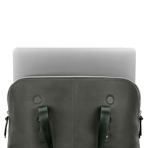 SAMSONITE MOBILE SOLUTION 2 LEATHER CONVERTIBLE BRIEF