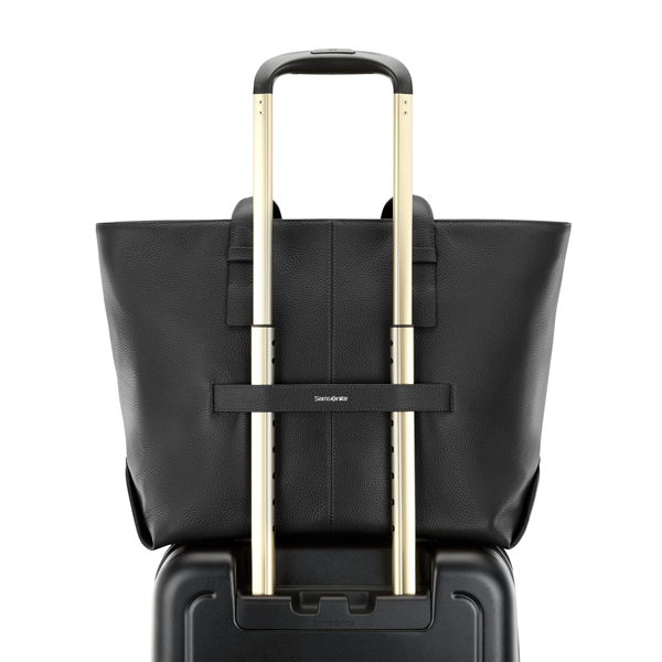SAMSONITE MOBILE SOLUTION 2 LEATHER BUSINESS TOTE